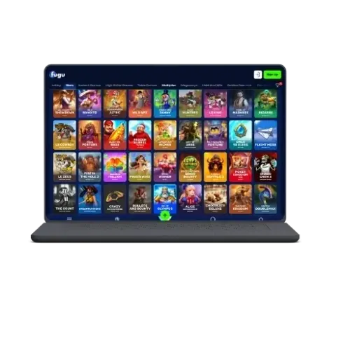 Fugu Slots am Desktop