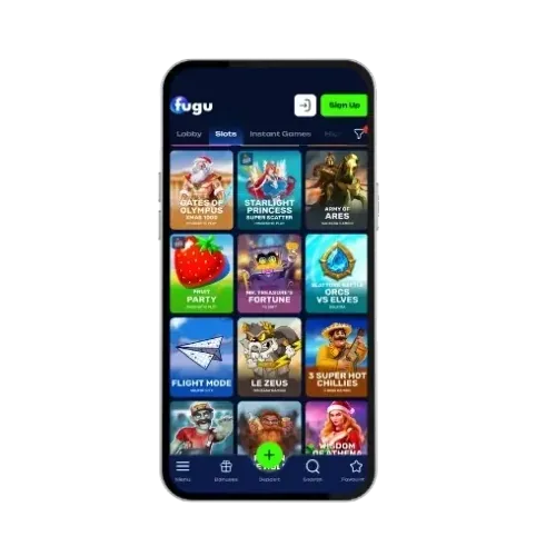 Fugu App auf dem Smartphone