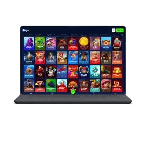 Fugu Live Casino am Computer